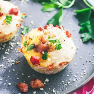Baked Hash Brown Egg Cups with Parmesan and Pancetta is a fabulous breakfast or brunch dish. Baked Hash Brown Egg Cups with Parmesan and Pancetta is a meal you won't want to miss.
