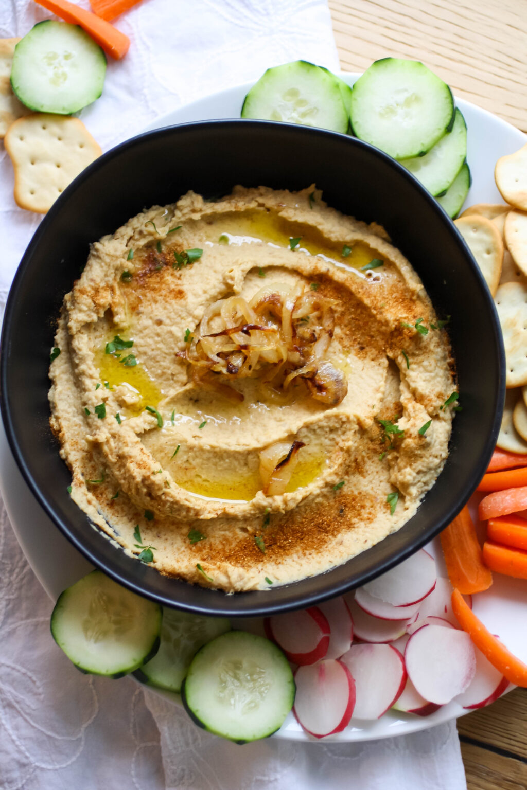 Caramelized Onion Hummus