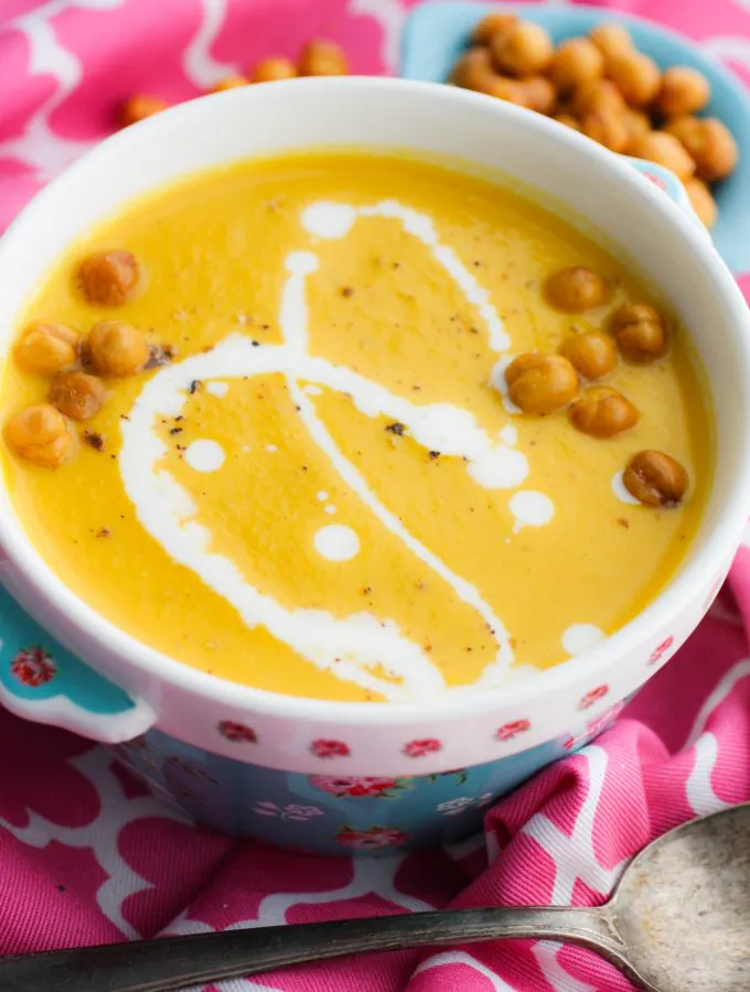 Creamy Carrot Soup for One is tasty and easy to make.