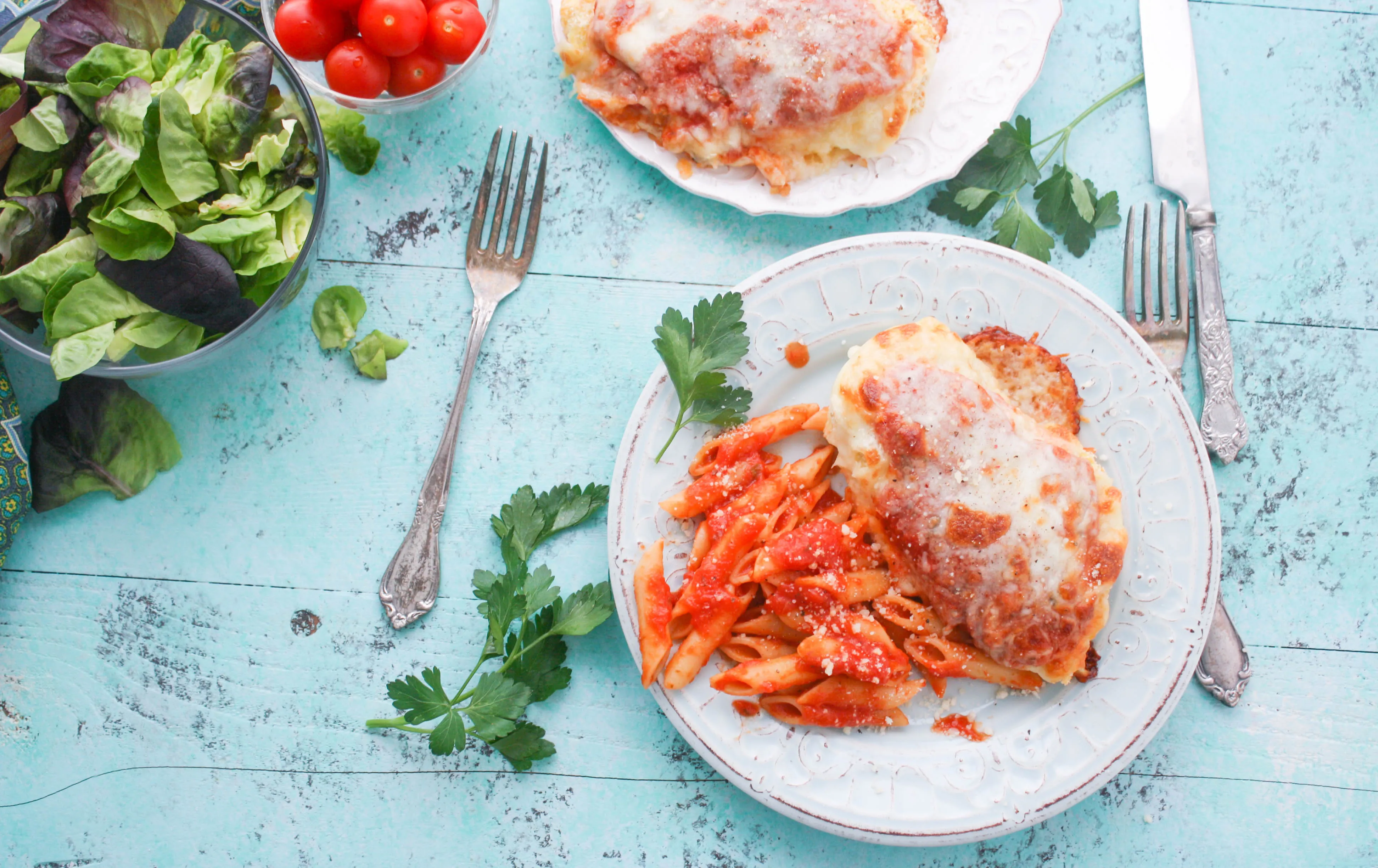 Classic Baked Chicken Parmesan is a great dish for any meal. Enjoy Classic Baked Chicken Parmesan any night of the week.