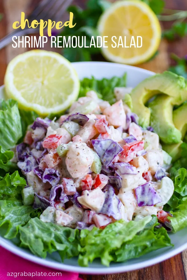 Chopped Shrimp Remoulade Salad is filling and flavorful. Chopped Shrimp Remoulade Salad is a delicious dish for any season.