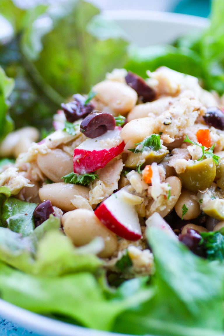 Simple Mediterranean Tuna Salad