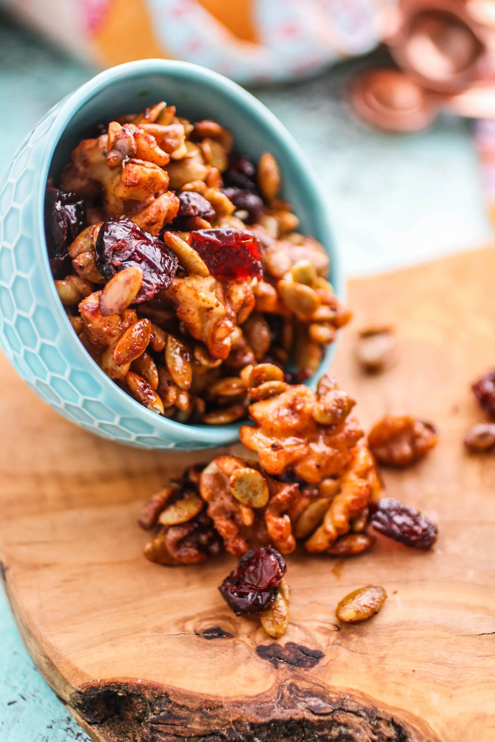 Spiced Honey Roasted Nuts