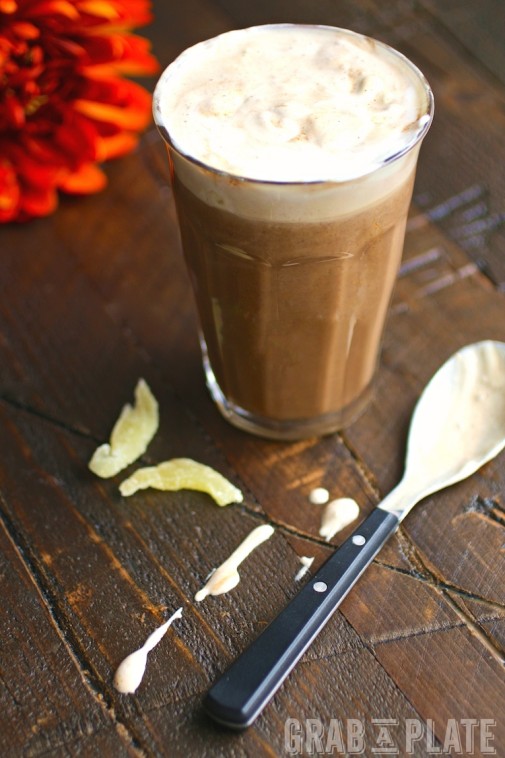 Pumpkin Mochas with Ginger Whipped Topping